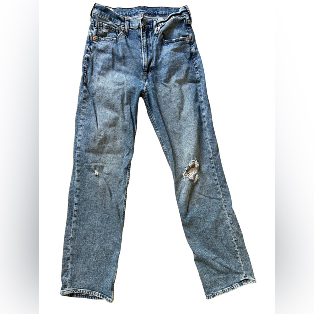 Gap 90s Loose High Rise Jeans Women's 2/26‎ R Distressed Baggy Y2K Bottom✅